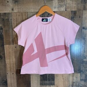 ATHLETECH Women’s Size XL Work Out Top Short Selves Pink Short Length